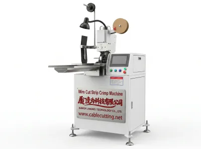 เครื่องจีบสายเคเบิลอัตโนมัติ ตัดปอกจีบบิด WPM-151 - เครื่องย้ำเทอร์มินอลอัตโนมัติ