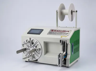 เครื่องม้วนและผูกลวดอัตโนมัติ เพิ่มประสิทธิภาพการผลิต WPM-212 - เครื่องม้วนและมัดสาย
