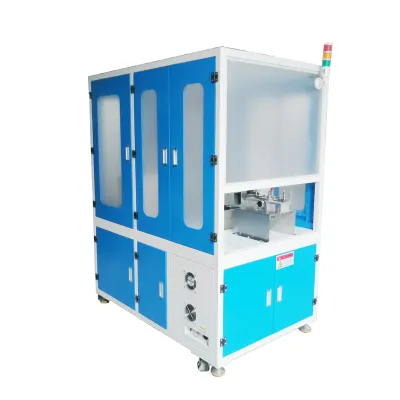 เครื่องตัดพันและมัดลวดอัตโนมัติแบบวงกลมขนาดเล็กพิเศษ 3 รอบ CRT-03SL-A