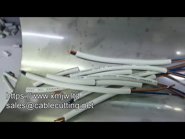 WPM 3606 เครื่องตัดปอกสายเคเบิลคอมพิวเตอร์อัตโนมัติเต็มรูปแบบ สำหรับผลิตสาย USB Data Cable