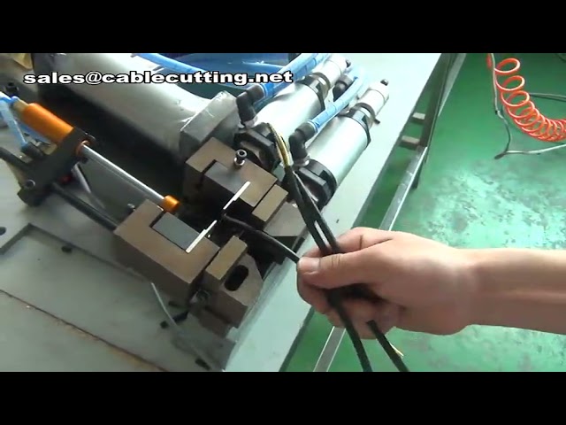 เครื่องปอกสายไฟอัตโนมัติ | เครื่องมือปอกสายเคเบิลประสิทธิภาพสูง | Cable Stripping Machine