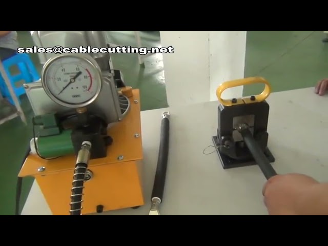 เครื่องกดขั้วสายไฟแบบไฮดรอลิกหกเหลี่ยม สำหรับงานอุตสาหกรรม | Hexagonal Hydraulic Crimping Tool