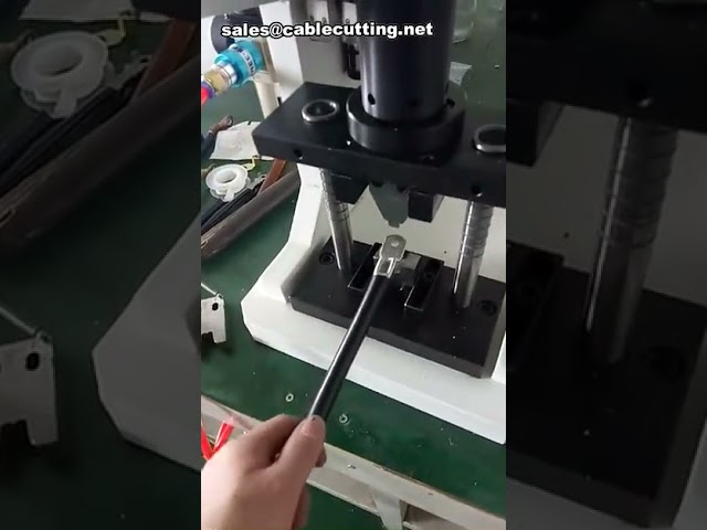 เครื่องย้ำสายลม | เครื่องย้ำขั้วต่ออัตโนมัติ | Pneumatic Crimping Machine สำหรับงานอุตสาหกรรม