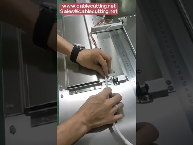 เครื่องผูกสายรัดไนลอนอัตโนมัติ สำหรับประกอบชุดสายไฟ