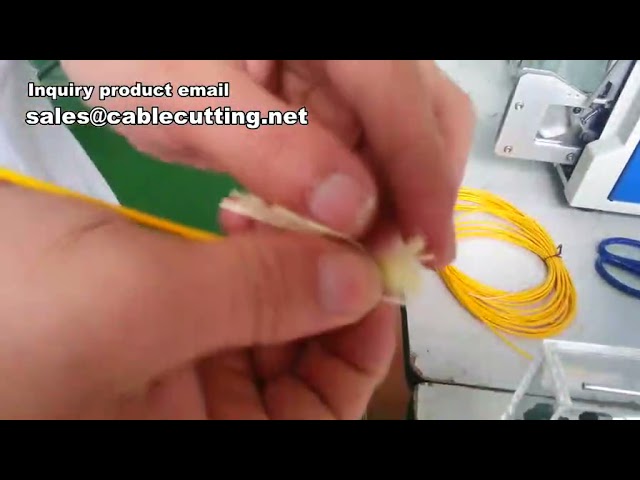 เครื่องปอกและผลิตสายโคแอกเชียล รวมถึงสายไมโครโคแอค | แม่นยำสูงสำหรับอุตสาหกรรม