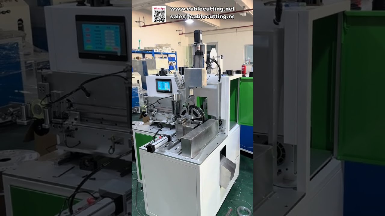 เครื่องนับเมตร ตัด ม้วน และมัดลวดอัตโนมัติครบวงจร | เครื่องจักรอุตสาหกรรมประสิทธิภาพสูง
