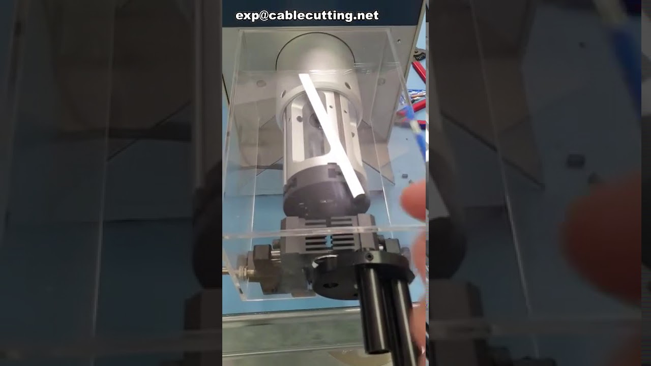 เครื่องปอกสาย Coax ขนาดเล็ก | เครื่องปอกสายเคเบิลแบบกะทัดรัดสำหรับงานอุตสาหกรรม
