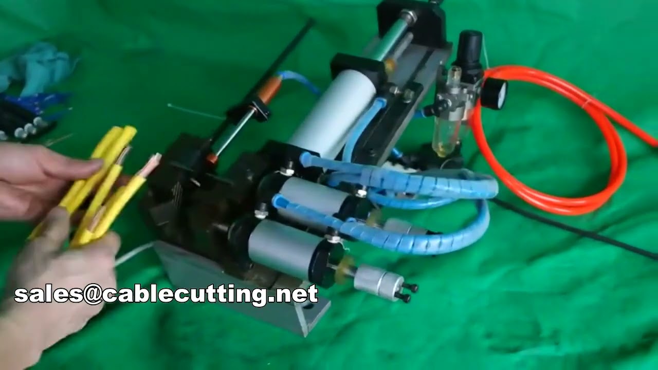 เครื่องปอกสายไฟอัตโนมัติ ระบบแก๊ส-ไฟฟ้า ประสิทธิภาพสูง
