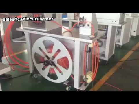 เครื่องตัดและปาดขอบท่อพลาสติกอัตโนมัติ ตัดท่อ PVC PE ท่อสี่เหลี่ยม ท่อลูกฟูก