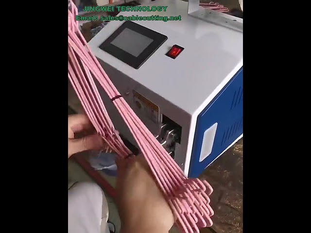 เครื่องรัดสายแบบกึ่งอัตโนมัติ สำหรับถุงขนมปัง ถุงลูกอม และสายไฟ | Twist Tie Machine