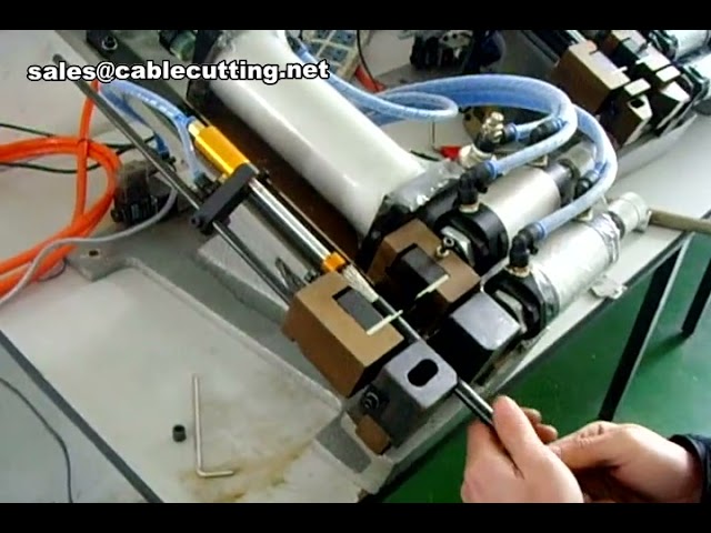 เครื่องปอกและตัดสายไฟอัตโนมัติประสิทธิภาพสูง | Auto Cable Stripping & Cutting Machine