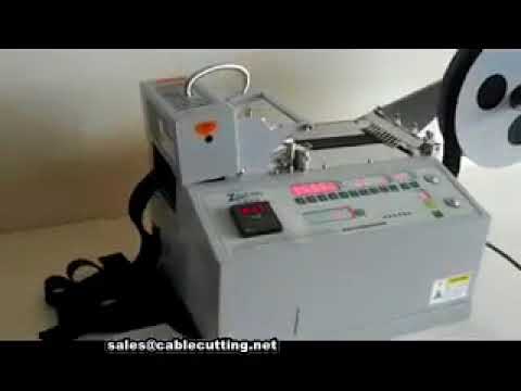 เครื่องตัดเทปสายรัดอัตโนมัติ พร้อมมีดร้อน ตัดแม่นยำ ไร้ขุย