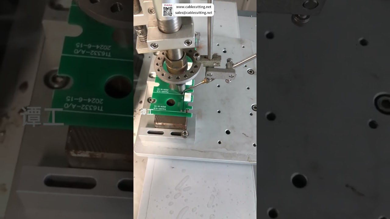 เครื่องบัดกรีอัตโนมัติ PCB ทดสอบตัวอย่าง เพิ่มประสิทธิภาพการผลิตในโรงงานอุตสาหกรรม รวดเร็วทันใจ