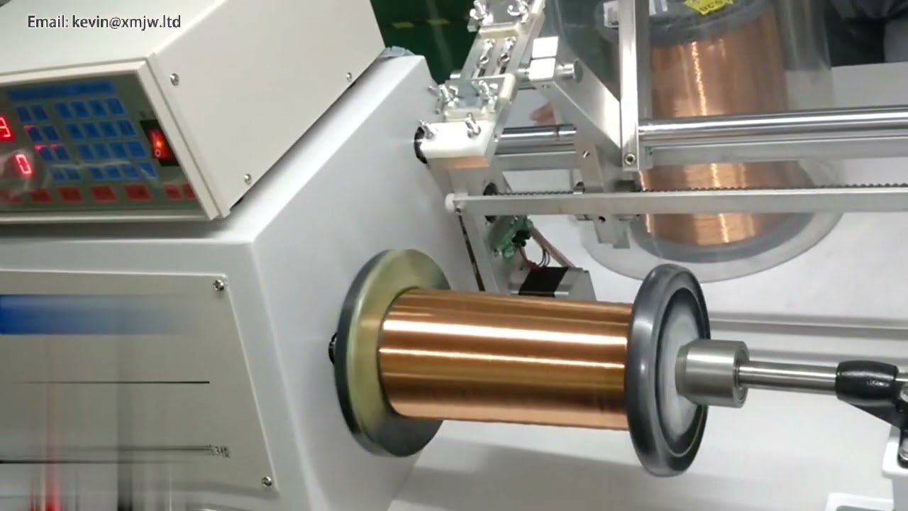 เครื่องพันขดลวด CNC อัตโนมัติ รุ่น 810-820-830 สำหรับลวด 0.03-2.5 มม. | เครื่องพันลวดคุณภาพสูง