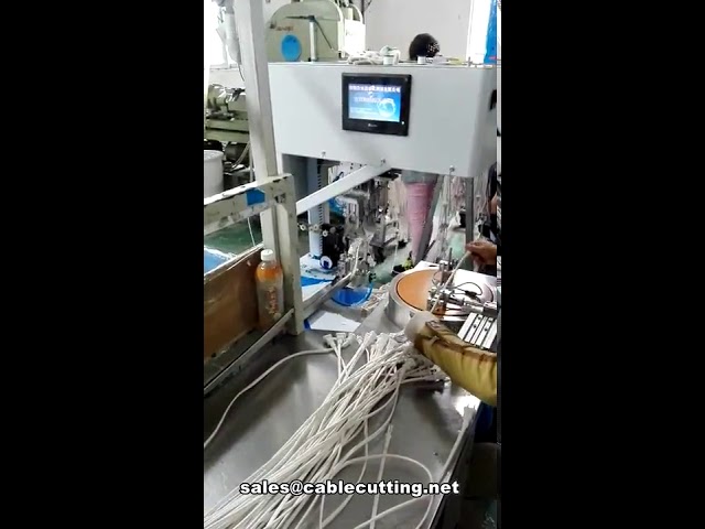เครื่องม้วนและมัดสายไฟรูปเลข 8 อัตโนมัติ เพิ่มประสิทธิภาพการผลิต