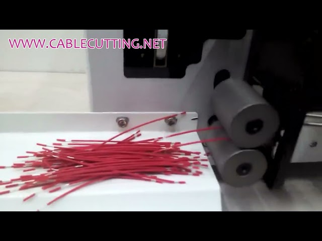 เครื่องตัดปอกสายไฟอัตโนมัติประสิทธิภาพสูง | Wire Cutting Stripping Machine | เพิ่มความเร็วในการผลิต