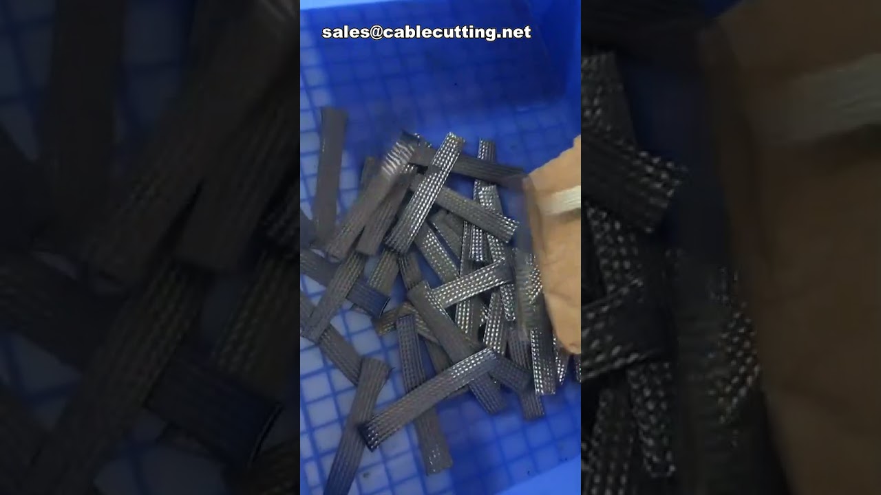 เครื่องตัดลวดทองแดงถักแบนอัตโนมัติ - ตัดลวดทองแดงแม่นยำสูงสำหรับโรงงาน