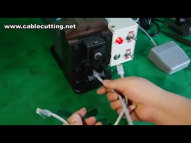 เครื่องมือคีบหัวสายเคเบิลแบบพกพา | คีบหัว RJ45 สายไฟ และขั้วต่อพิน สำหรับงานช่างและอุตสาหกรรม