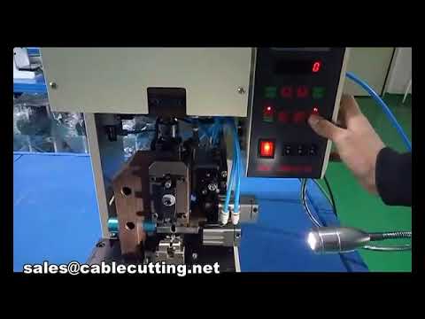 end feed wire stripping and crimping terminal machine WPM-2008A2-E