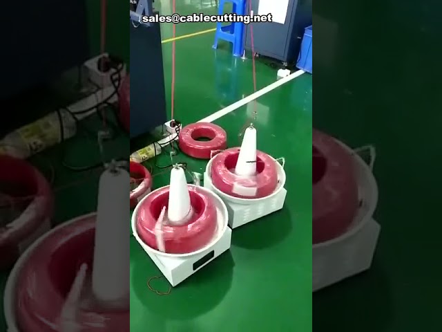 เครื่องป้อนลวดม้วนหมุน Rotary Wire Spool Feeder สำหรับงานอุตสาหกรรม | ถาดจัดการม้วนลวดคุณภาพสูง